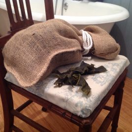 Seaweed bath
