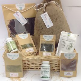Christmas Hamper, Seaweed Bath, Seaweed facial, Edible Dulse, Sea Herbs, Capsules