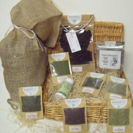 Hamper, Seaweed Bath, Facial, Edible Dulse, Herbs, Triple Blend